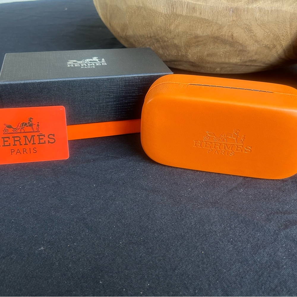 Herms Gradient Brown Square Sunglasses - image 5